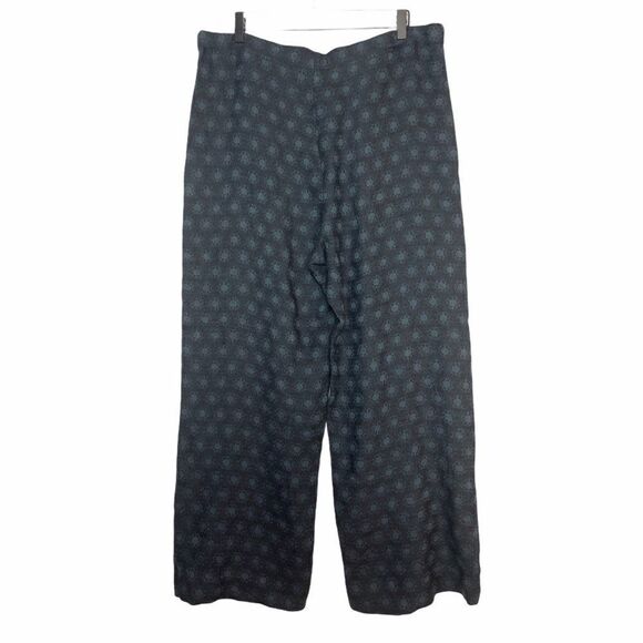 SOUTH STREET LINEN Wide-Leg Crop Pant Linen Wool - Picture 8 of 11